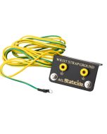 ACL Staticide 8092 Bench Mount Grounding Cord with Two Banana Jacks, 10'