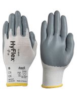 Ansell 11-800 HyFlex® Anti-Static 15-Gauge Multi-Purpose Gloves, White/Gray