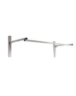 BenchPro&trade; LFN72 Upright Mounted Single-Sided Stainless Steel 90&deg; Light Frame, 72"