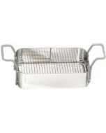 Stainless Steel Basket for Elmasonic Ultrasonic Cleaners, 4.1" x 8.5" x 1.8"