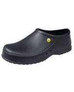 Estatec Estashoe 4.0 Vented ESD-Safe Clogs, Black (Pair)