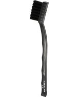 Excelta 197-ESD &#9733&#9733; Anti-Static Cleaning Brush with 25&deg; Medium Offset Bristles and Plastic Handle, 6.75" OAL