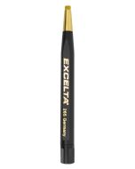 ★★ Straight Brass Refillable Scratch Brush with 0.375" dia. Plastic Handle, 4.75" OAL