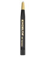 ★★ Straight Fiberglass Refillable Scratch Brush with 0.38" dia. Plastic Handle, 4.75" OAL