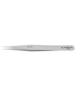 Excelta 3C-SA Three Star 4.25" Straight Very Fine Point Anti-Magnetic Tweezer