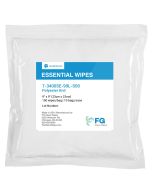 FG Clean Wipes 7-3400SE-99L-S00 Essential Laundered Heavy Weight Polyester Knit Cleanroom Wipes, 9" x 9"