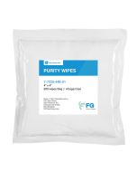 FG Clean Wipes 7-7220-66B-00 Purity Laundered Polyester Knit Cleanroom Wipers, 6" x 6"