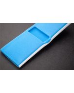 Foamtec FS505-B1 UltraMOP™ Polyurethane Foam Mop Head with Polyester Wrapped Lamination, 5" x 16"