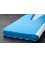 Foamtec FS806-14-1 UltraMOP™ IV Urethane Mop Head with Polyester Lamination, 5.38" x 15.43"