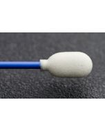 CleanWIPE&reg; Foam Large Oval Tip Swab with Rigid Polypropylene Handle, 6" OAL