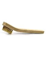 Gordon Brush 30HH Anti-Static Scratch Brush with Heavy-Duty Triple Row 1-3/8" Horse Hair Bristles, 7/16" Trim & Plywood Toothbrush Handle, 7-3/4" OAL