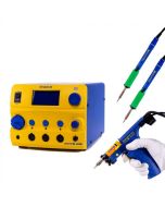 Hakko FM206-DSS 3-Port Rework Station w/ (1) Desolder and (2) Solder Handpieces