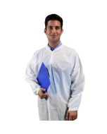 SMS Disposable Anti-Static Frocks, White