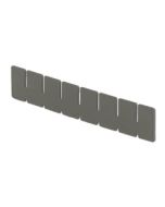 LEWISBins DV0825 Vertical Divider, Grey, 1.9" Tall