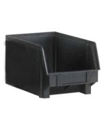 LEWISBins PB10-FXL Plastibox&reg; ESD Parts Bin, Black, 4" x 3.5" x 2"