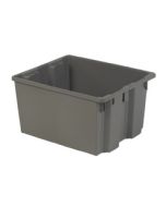 LEWISBins SN2420-13 Polylewton® Stack-N-Nest Container, 20" x 24" x 13"