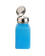 Menda 35283 Blue HDPE One-Touch DurAstatic&trade; Dissipative Bottle, 6oz.