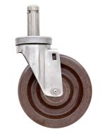 Metro 5MHTP High-temp Autoclave Phenolic Swivel Stem Casters, No Brake, 5"