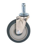 Metro 5MPRX Rigid Standard Polyurethane Stem Caster, No Brake, 5"