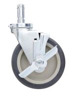 Metro 5MP Standard Dry App. Polyurethane Caster, No Brake - 300 lb. Capacity, 5"