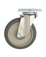 Metro B5P Polyurethane Caster Swivel B-Plate, No Brake, 5"