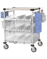 Metro CR243033-CKST Mobile PPE Check-In Station