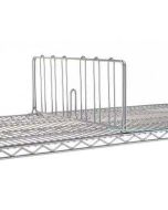 Metro DD18C Chrome Wire Shelf Divider, 18"