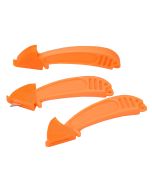 Micronova BC-01IR Sterile Retractable Bag Cutter, Orange (Case of 50)