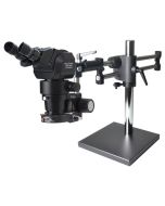 OC White TKEPZ-850 Ergo-Zoom&reg; EPZ-850 Position Zoom Binocular Microscope with Dual Boom Stand & Ring Light