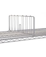 Olympic JDD18C 18" Deep Chrome Wire Shelf Divider