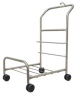 Perfex 22-99 TruCLEAN Stainless Steel Pro Cart, 19" x 27.75" x 36"