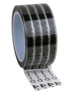 Protektive Pak 46912 Wescorp ESD Celluose Tape with Symbols, 3" Core, 2" x 216' Roll