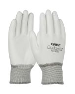 QRP PDESDEC Qualakote&reg; Seamless Knit Nylon ESD Glove with Polyurethane Coated Microfoam Grip Palm & Fingertips