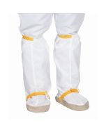 Worklon&reg; 1184 LD-100 Polyester Taffeta Boots with Hypalon Soles, White