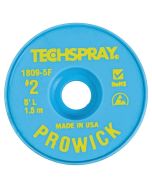 TechSpray 1809-5F Pro Wick Yellow #2 Braid - AS - 5' Spool