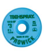 TechSpray 1810-5F Pro Wick Green #3 Braid - AS - 5' Spool