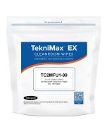 Teknipure TC2MFU1-99 TekniMax&trade; EX Microfiber Knit Cleanroom Wipes, 9" x 9" (Case of 1,000)