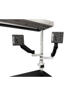 Treston 14-94049439 Upright Mounted Circular Dual Monitor Arm