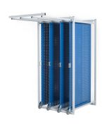 Treston 830518-07P Tool Storage System, includes (4) Steel Perforated Panels, 40" x 80" x 84"