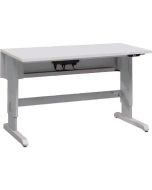 Treston 14-C10349124 30" x 60" Concept&trade; Electric Lift Workbench with ESD Frame & Laminate Work Surface with Rounded Front Edge