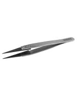 Tronex 00-CB-SA-CH Precision Stainless Steel Tweezer with Replaceable Fine, Strong Flat Carbon Fiber Tips