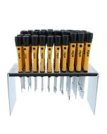 WIHA 92093 50-Piece ESD-Safe Precision Master Screwdriver Set with PicoFinish&reg; Handles 