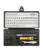 Wiha Tools 75965 65-Piece ESD-Safe System 4 Master Technician's Ratchet & Microbits Set