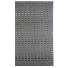 Akro-Mils 30161 Wall Mounted Louvered Hanging Bin Panel, Gray, 36" x 61" Tall