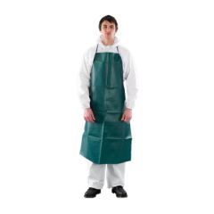 Ansell GR40-W-92-212-00 AlphaTec® 4000 Ultrasonically Welded Apron, Green, Universal