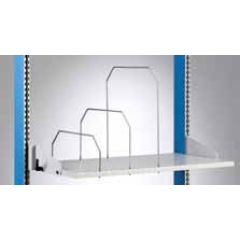 Arlink 4168 Wire Shelf Divider for Variable Angle Shelves, 18" x 6"