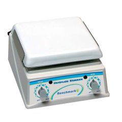 Benchmark Scientific H4000-HS 115V Analog Hotplate & Magnetic Stirrer with Ceramic Top, 7.5" x 7.5"