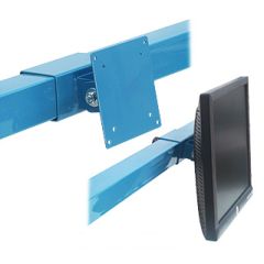 BenchPro™ MHLSH Rail Mounted Tilting Monitor Mount 