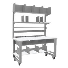 BenchPro Roosevelt Series Packing Station with Formica® Laminate