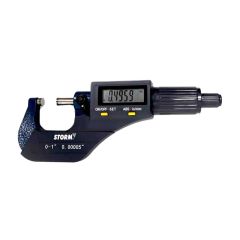 Central Tools 3M301A STORM™ Electronic Digital Micrometer, 0-1.0" (0-25mm)